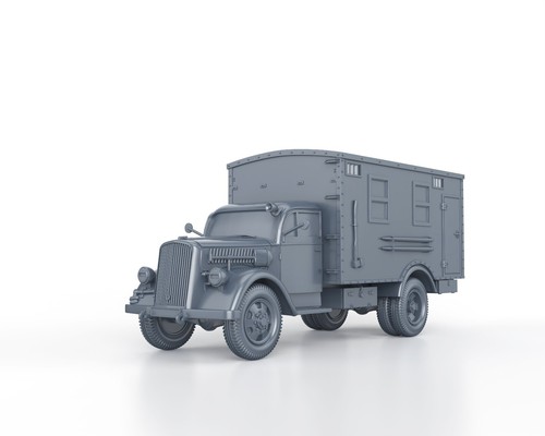 Wwii german opel blitz - -, radio