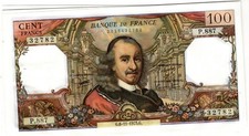FRANCE Billet 100 FRANCS 06/11/ 1975 CORNEILLE  FAY°65  P.887  SUP++/SPL 