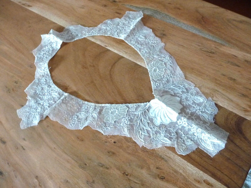 Linge ancien parement robe - linge,