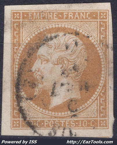 France napoleon iii 10c bistre - 10c,