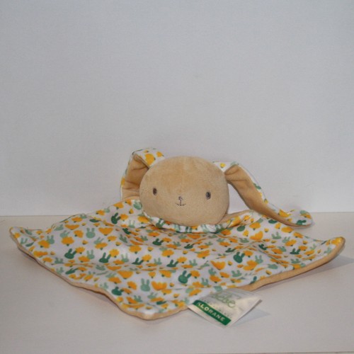 Doudou lapin klorane jaune - doudou,