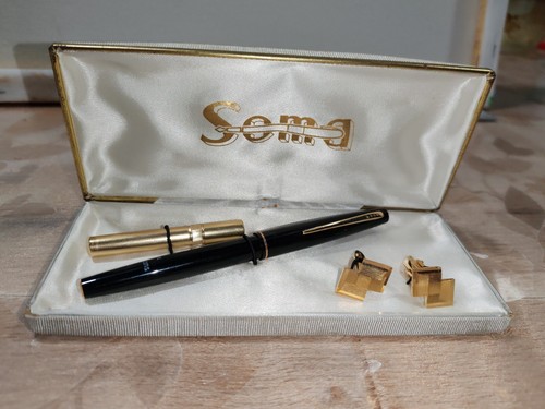 Ancien stylo plume soma - ancien, aviso
