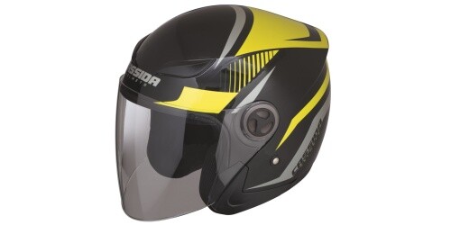 Casque jet roller - jet, cross