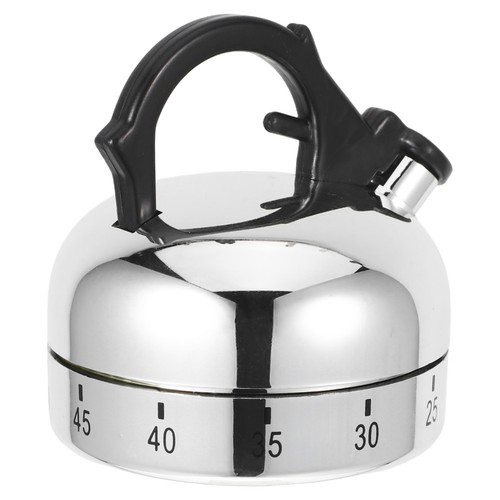 Silver tea kettle - silver, mechanical