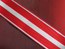 Coupe de Ruban pour la Croix de la Valeur Militaire