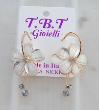 Nouveau Boucles avec Fleurs
