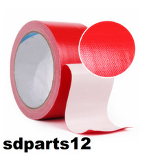 Ruban Adhésif Toile Américaine Rouge 50mm x 20m Extra Fort Étanche Réparation