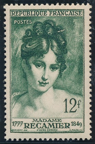 Timbre france 875 - 875**, mme