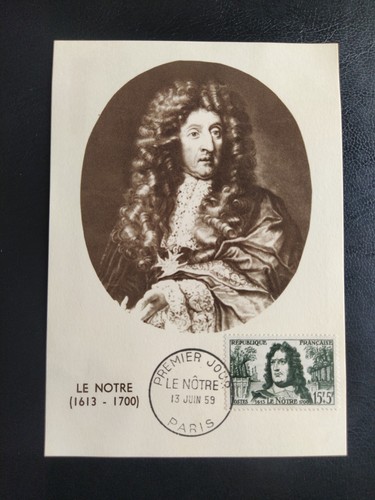 Carte premier jour 1959 timbre - 1959,