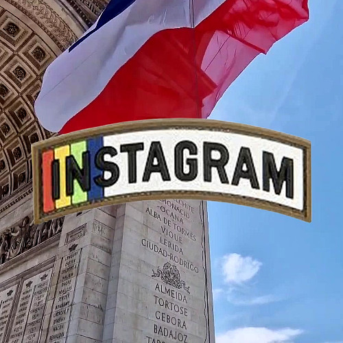 Instagram morale patch en - -,