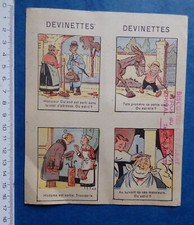 feuillet jeu devinettes