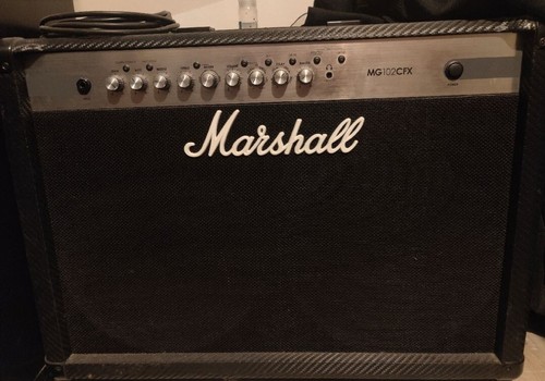 Ampli marshall 100w - marshall, mg102cfx