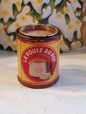 Ancienne Boîte publicitaire  LA POULE AU POT 
