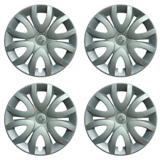 LOT DE 4 ENJOLIVEURS RENAULT CLIO /MEGANE/MODUS  POUR JANTES 15" AVEC LOGO
