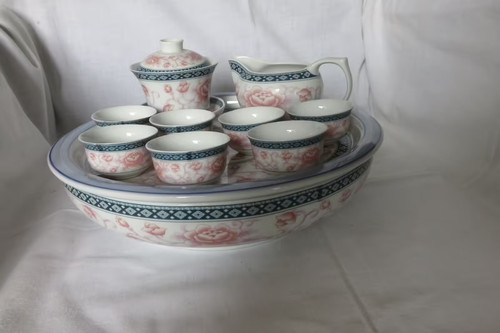 Ancien service thé - thé, avec