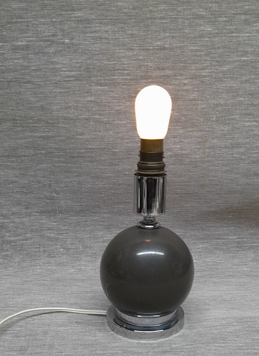 Lampe chevet chrome et - de,