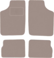 Tapis de sol en velours Beige