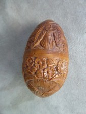 BOÎTE à chapelet, en NOIX DE