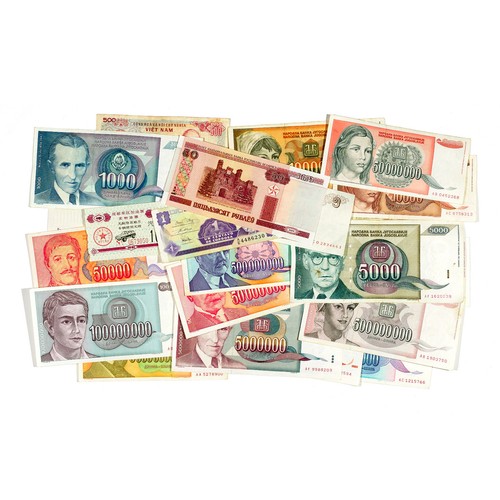 Lot billets banque du - billets,