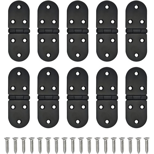 Charnières noires 60 vis - charnières,