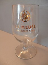 Verre bière publicitaire - a,