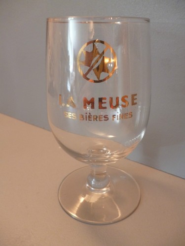 Verre bière publicitaire - bière,