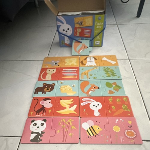 Puzzle duo djeco 2ans - 2ans, et