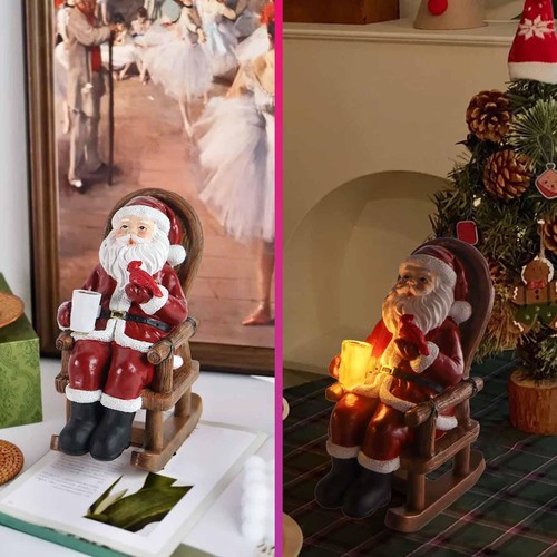 Statue père noël en - noël,