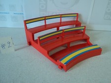 Playmobil vintage city cirque gradins tribune rouge stickers set 3553 de 1982 #2