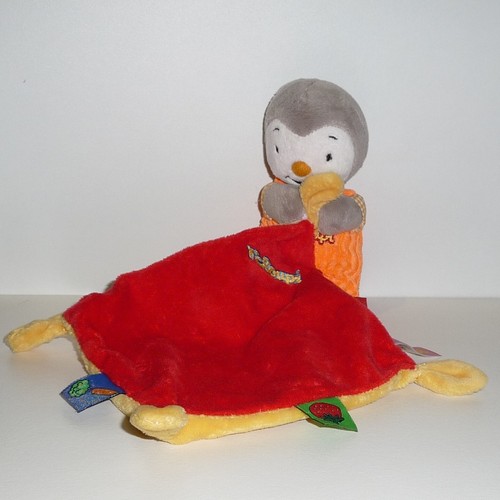 Doudou pingouin nicotoy - doudou,