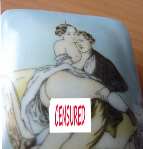 Boite porcelaine style art - porcelaine,