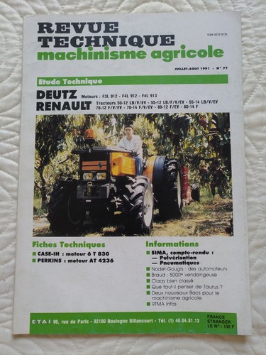 Revue technique tracteur - technique,