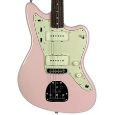 Fender Japan FSR Traditional II années 60 Jazzmaster 2025 - tête assortie rose