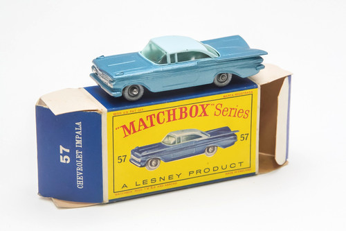 Matchbox chevrolet impala - chevrolet,