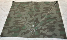 WEHRMACHT WW2 - ZELTBAHN PONCHO TENT SPLITTERTARN - Plusieurs accrocs