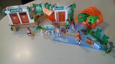 PLAYMOBIL lot camping avec notice 5432