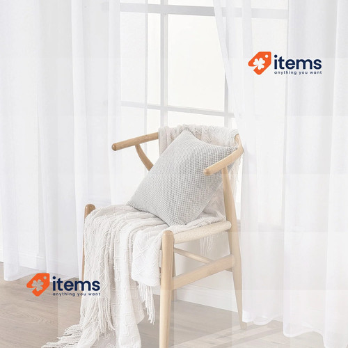 Ensemble rideaux en voile - ensemble,