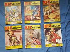 Lot de 6 anciens Kit Carson