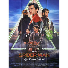 SPIDER-MAN FAR FROM HOME Affiche de film  - 120x160 cm. - 2019 - Tom Holland, Jo