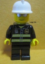 Lego Wc021 Figurine Fireman Pompier du City Caserne 7208 7945