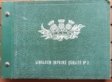 1930' CATALOGUE LINOLEUM NAIRN IMPRIMÉ QUALITÉ N°2 ART DÉCO VINTAGE DÉCORATION