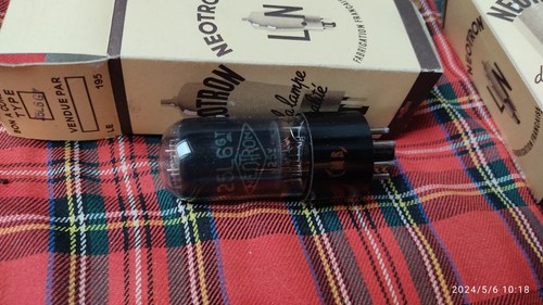Tube 25l6gt neotron 6l6gt 25 - =,