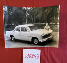 N°16843 / SIMCA V8 Trianon 1956 / photo d'epoque Roger SCHALL