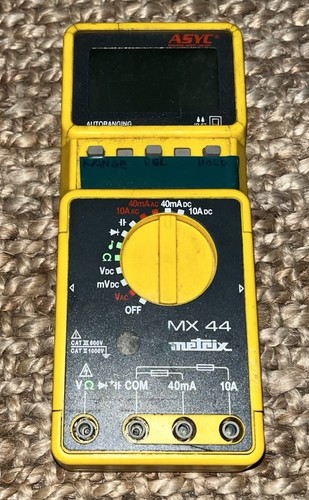 Metrix mx44 multimeter - metrix,