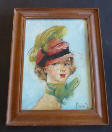 Portrait jeune femme art - portrait,