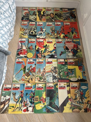 R1862 lot journal tintin - r1862,