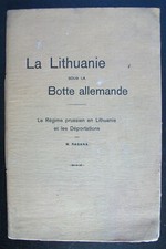 La Lituanie sous la botte
