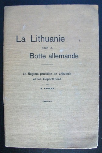 Lituanie sous botte - lituanie,