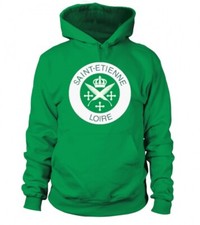 SWEAT CAPUCHE SAINT ETIENNE ASSE STEPHANOIS MAGIC FANS DRAPEAU FOOT  LOIRE