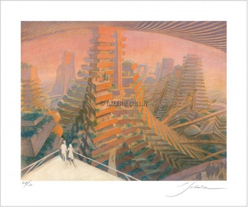 Schuiten estampe - •,